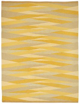 904. CARPET. Flat weave and tapestry weave. 305 x 230 cm. Probably Elsa Gullberg. Sweden around 1950's-60's.