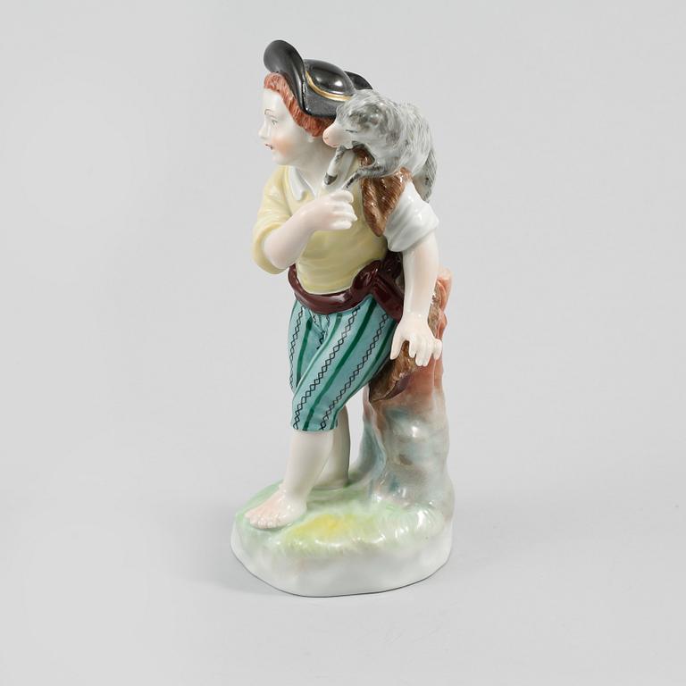 FIGURIN, porslin, Dresden, Tyskland, 1900-talets början.