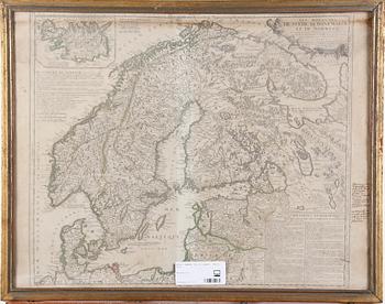 KARTA. De Tillemont, Paris 1691.