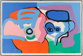 Karel Appel · KAREL APPEL, färglitografi, konstnärens exemplar, signerad.