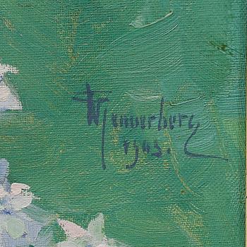 oil on canvas, signed and dated 1905.