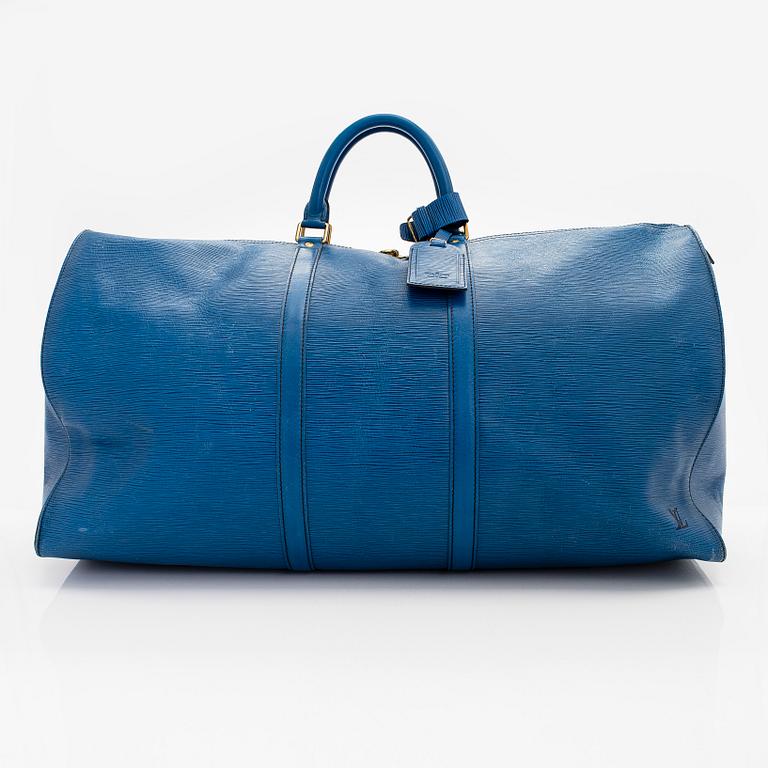 Louis Vuitton, an 'Epi Keepall 60' weekend bag.