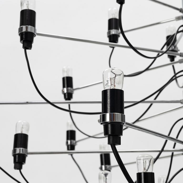 Gino Sarfatti, taklampa, modell 2097/30, Flos, Italien.