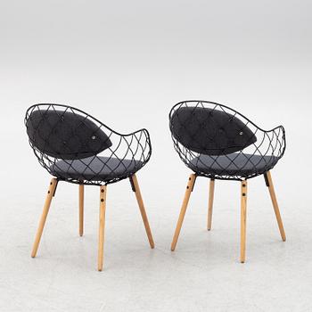 Jaime Hayon, armchairs, a pair, "Piña", Magis, Italy.