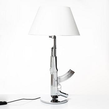 Philippe Starck, a table lamp, 'Table Gun Lamp', FLOS, Italy.