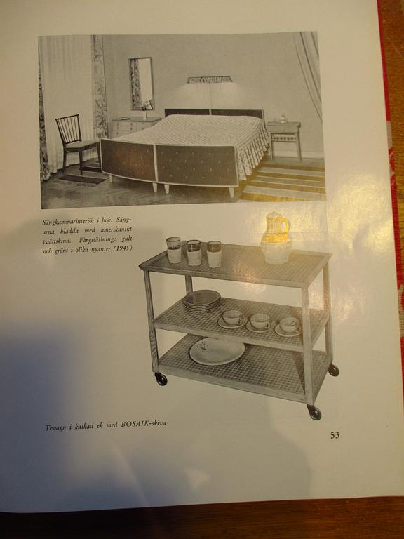 Otto Schulz, a "Bosaik" serving trolley, Boet, Gothenburg 1940s.