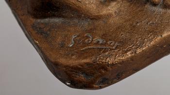 GUDMAR OLOVSON, skulptur, konstmassa. Signerad.