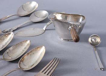 PARTI BESTICK, 16 st, silver, Danmark, bl a Georg Jensen,