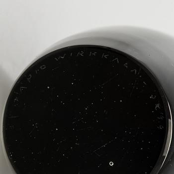 Tapio Wirkkala, A glass vase, signed Tapio Wirkkala Iittala 3299.