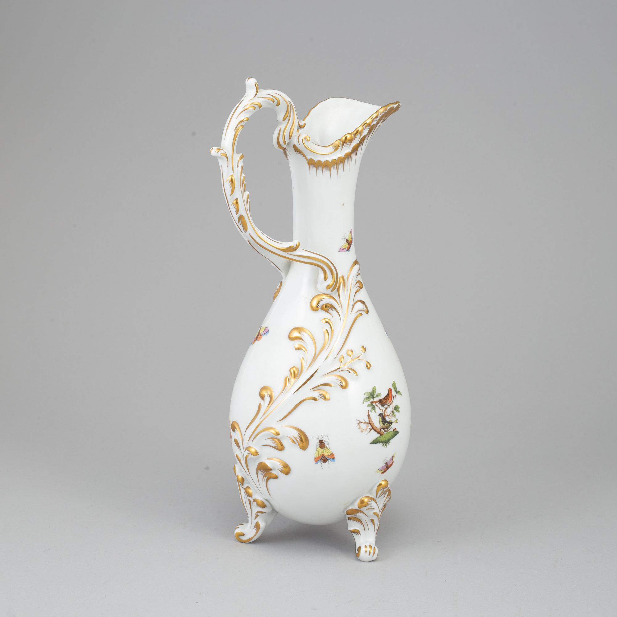 HEREND, a porcelain jug, Hungary.