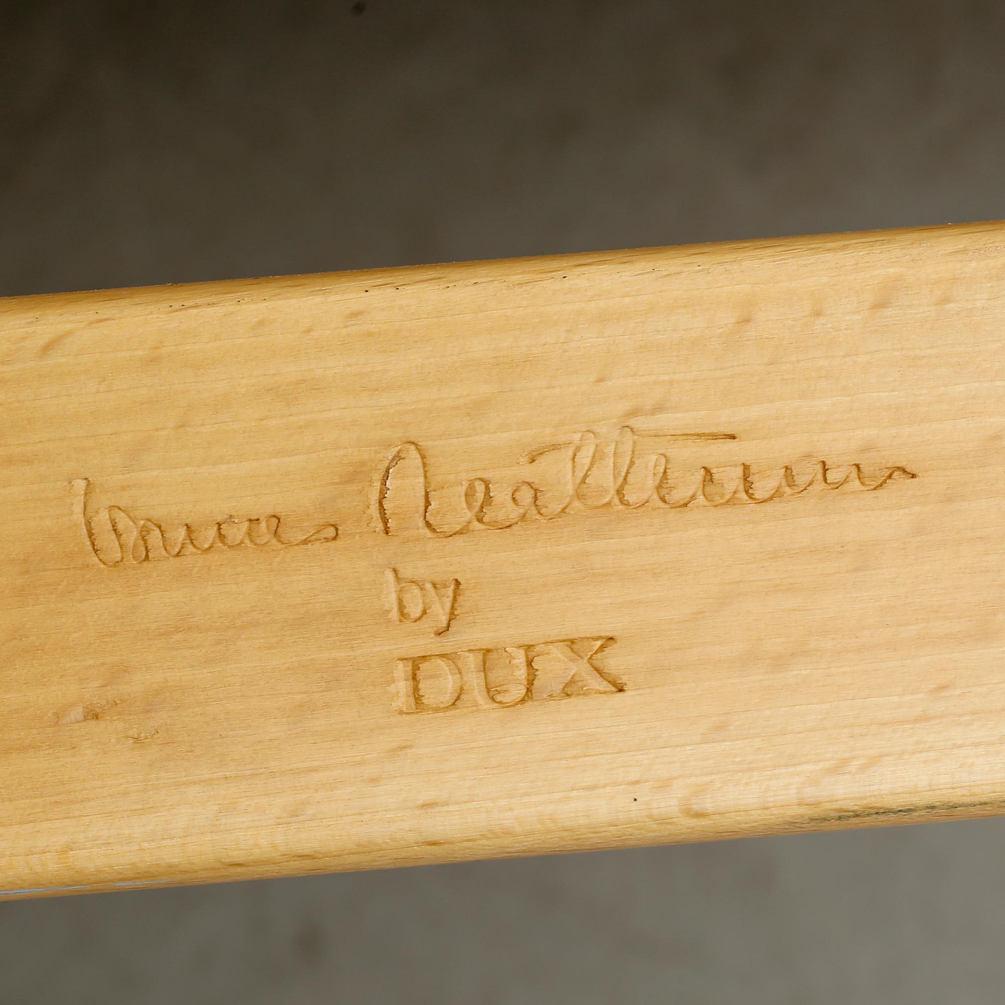 FÅTÖLJ, "Pernilla", Bruno Mathsson, Dux, 1900-talets andra hälft.