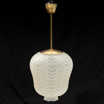 Ceiling lamp, Swedish Modern, 1940s.