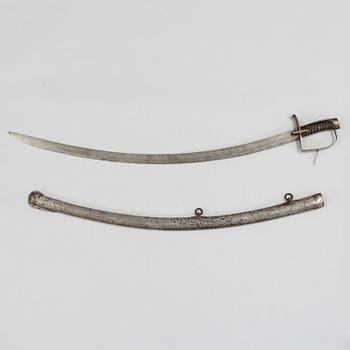 AN 18TH CENTURY SABRE.