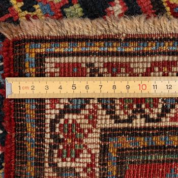 A semi-antique Karagabh rug, c. 264 x 108 cm.