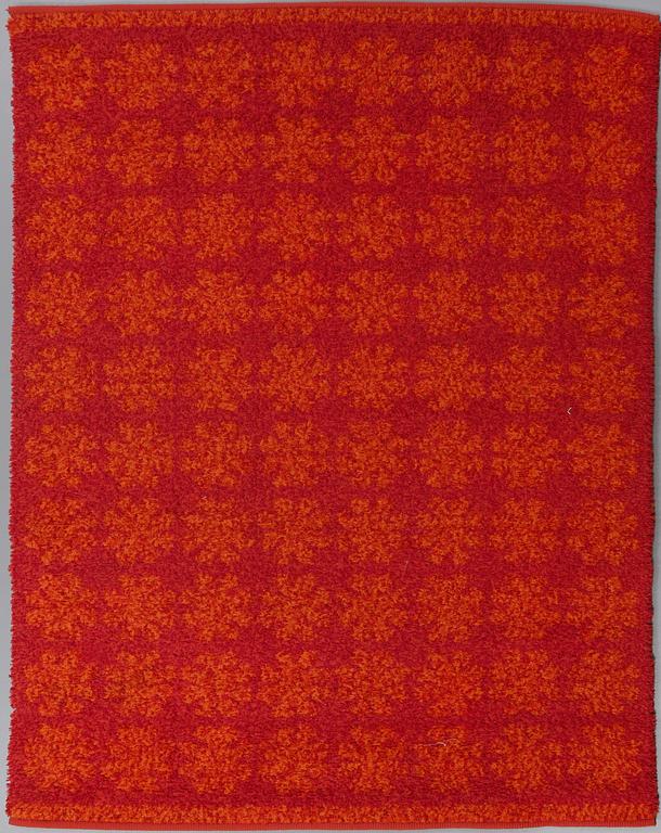 MATTA, dubbelväv, 1900-talets andra hälft, 205 x 130 cm.