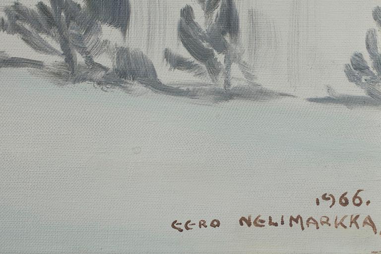 EERO NELIMARKKA, olja på duk, sign. och dat. 1966.