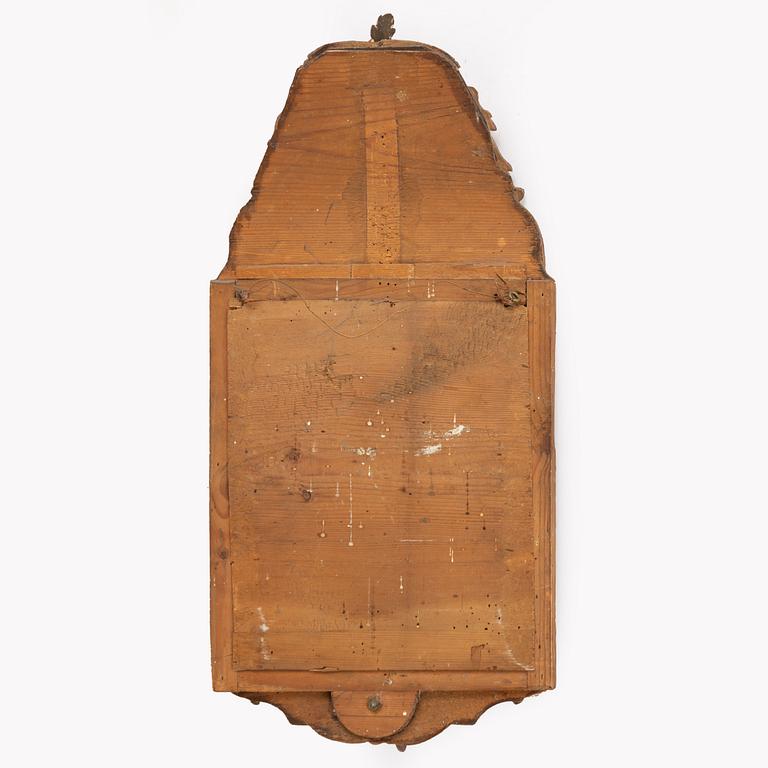 Spegellampetter, ett par, England, 1700-tal.