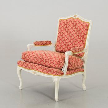 A ROCOCO STYLE ARMCHAIRS, second half of 20th century.