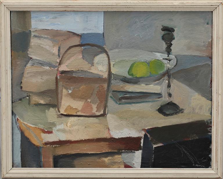 OLLE NYMAN, olja på duk, sign.