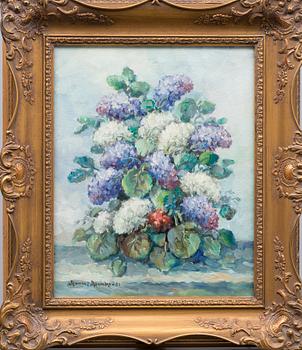 AARNE ALANKO, oil on canvas, signed and dated -61.