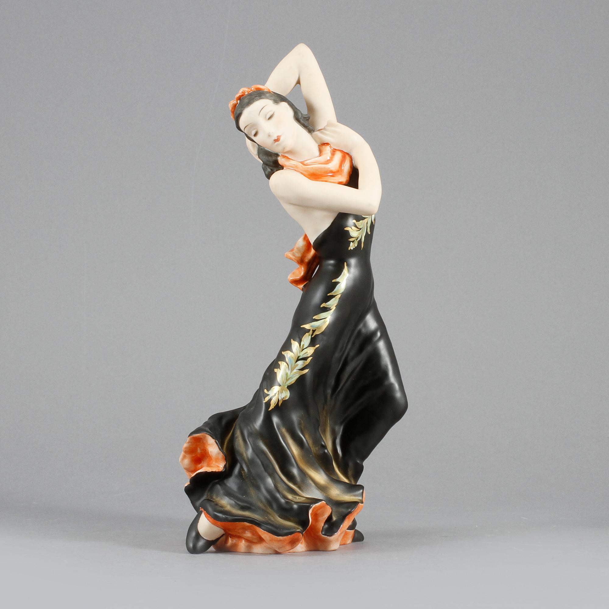 FIGURIN, porslin, Friedrich Gronay, Rosenthal, 1900-tal.