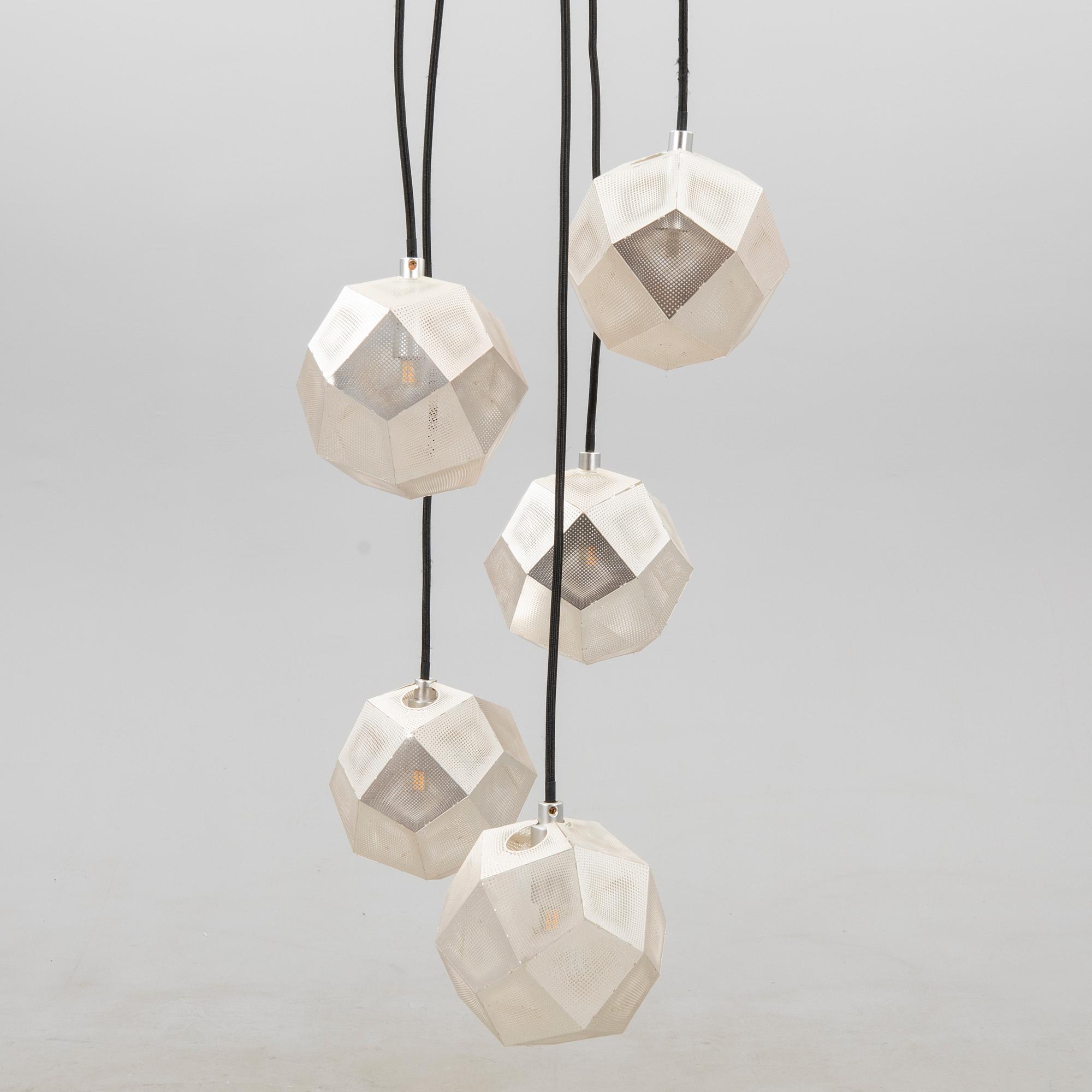 Tom Dixon, taklampa "Etch cluster" sent 1900-tal.