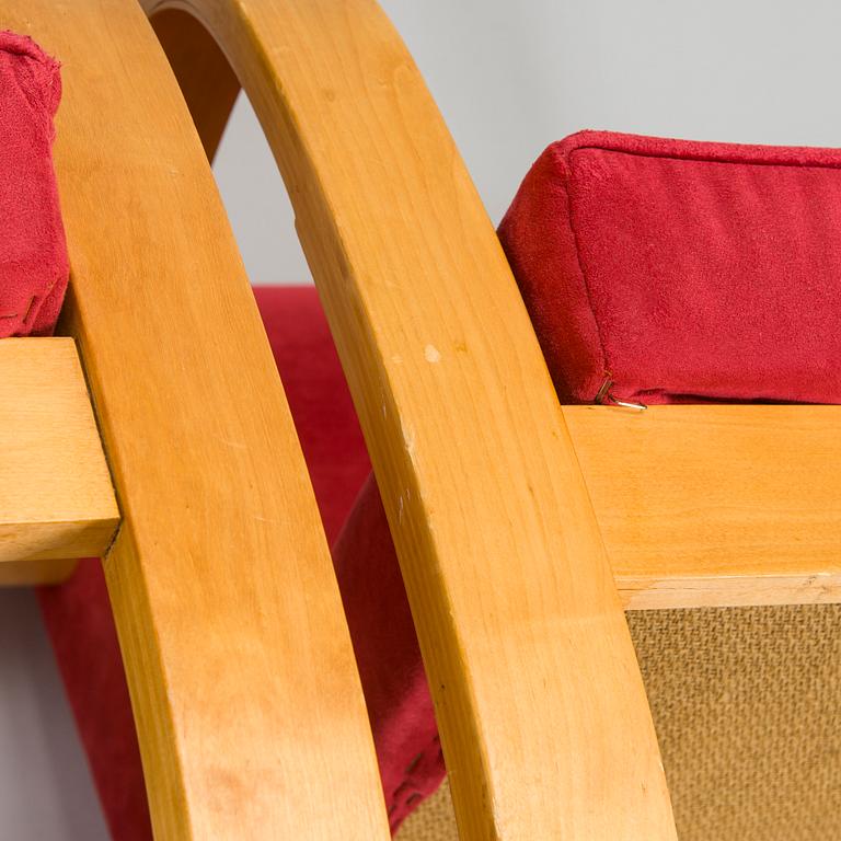 Alvar Aalto, nojatuolipari, malli 34 O.Y. Huonekalu- ja Rakennustyötehdas A.B. 1900-luvun puoliväli.