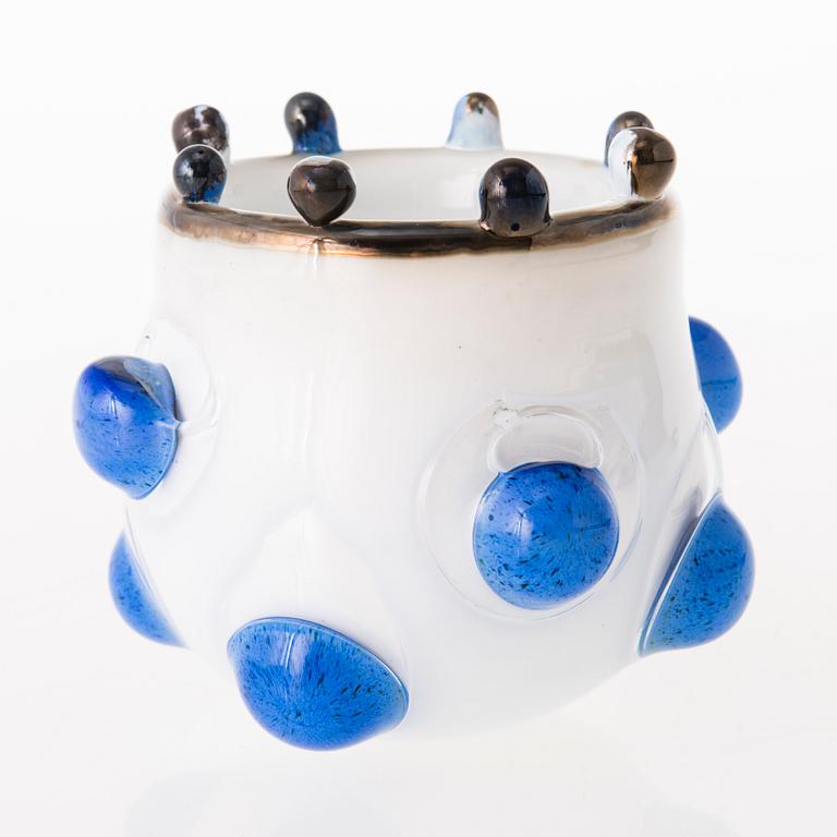 TIINA NORDSTRÖM, a 'Candy bowl' signed Tiina Nordström 1994, Nuutajärvi.