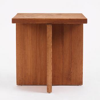 Axel Einar Hjorth, a "Lovö" stained pine table, Nordiska Kompaniet 1930s.
