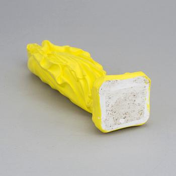 KATHARINA FRITSCH, Sclupture, painted plaster, signed with a stamp.