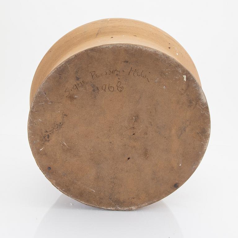 Signe Persson-Melin, a signed and dated 1968 stoneware urn.