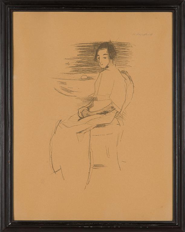 Helene Schjerfbeck, Bagarens Dotter.