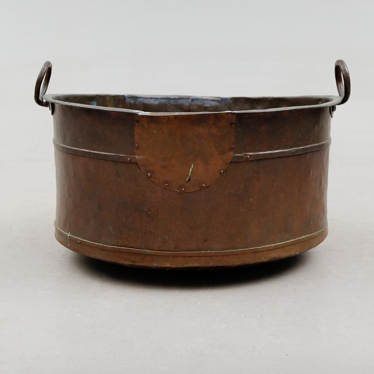 KITTEL, koppar, 1800-talets andra hälft.