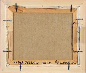 Gaston De Vel, olja på duk, signerad och daterad -95.