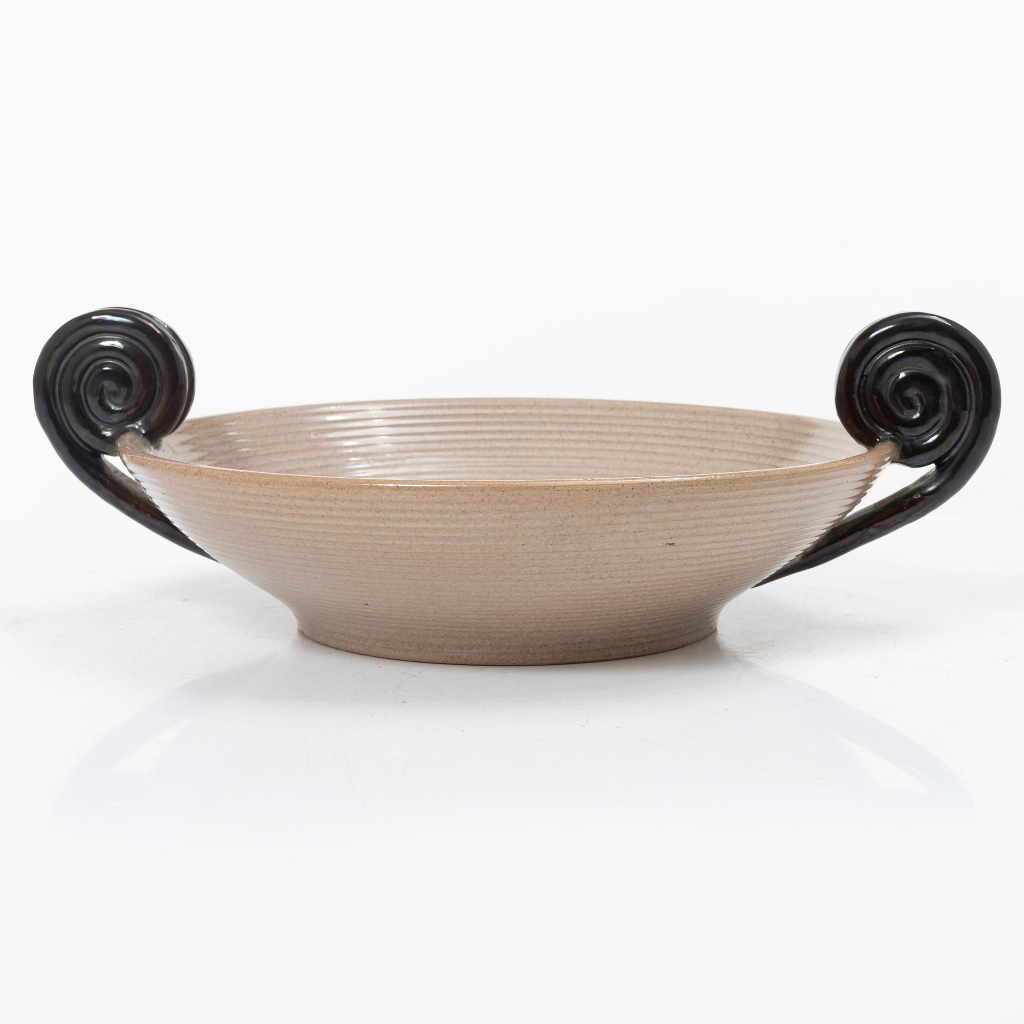 A bowl, Nyman & Nyman, Höganäs Keramik.
