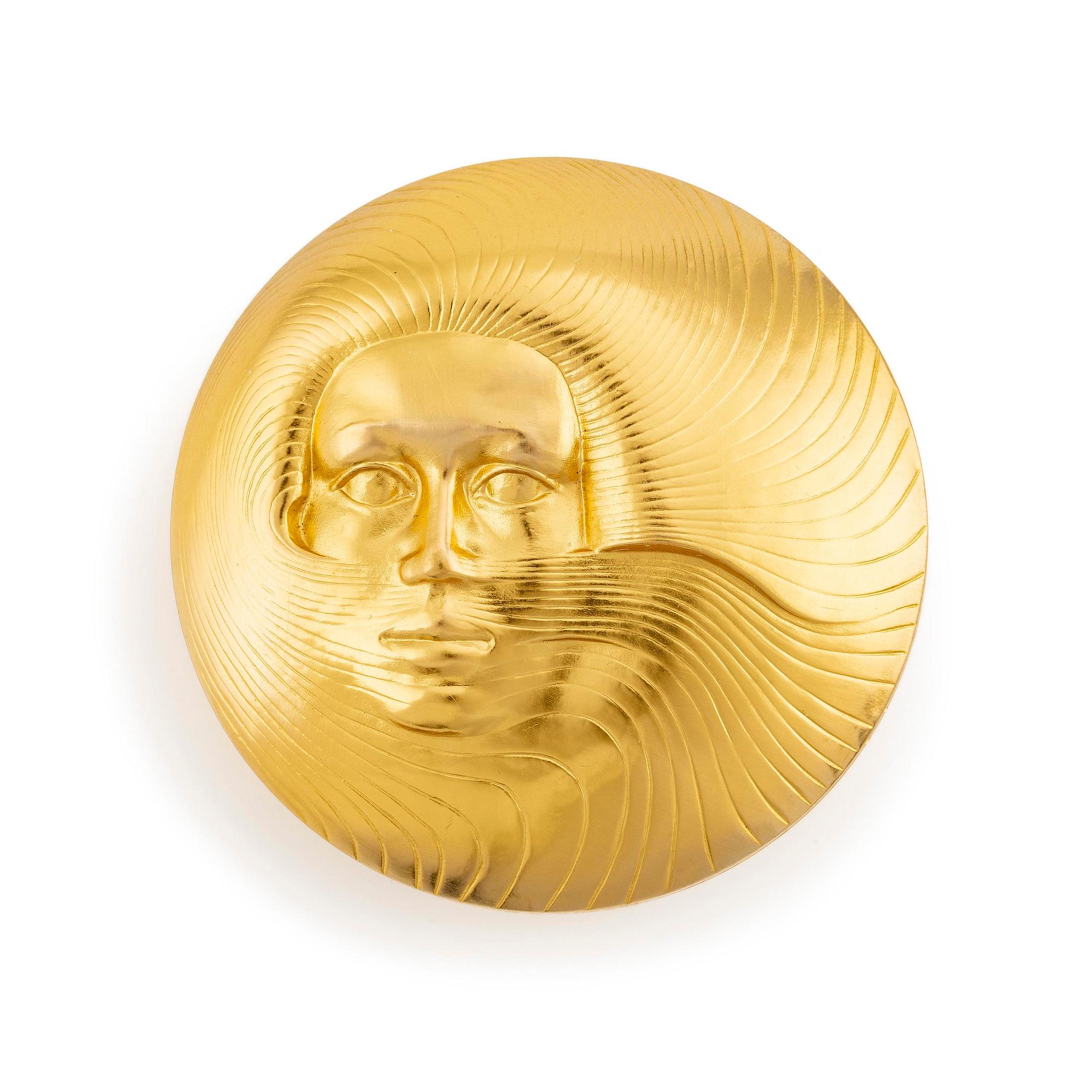Kauko Räsänen, commemorative medal, 18K gold, Sporrong, 1972, numbered 062/300, total weight 447 g.