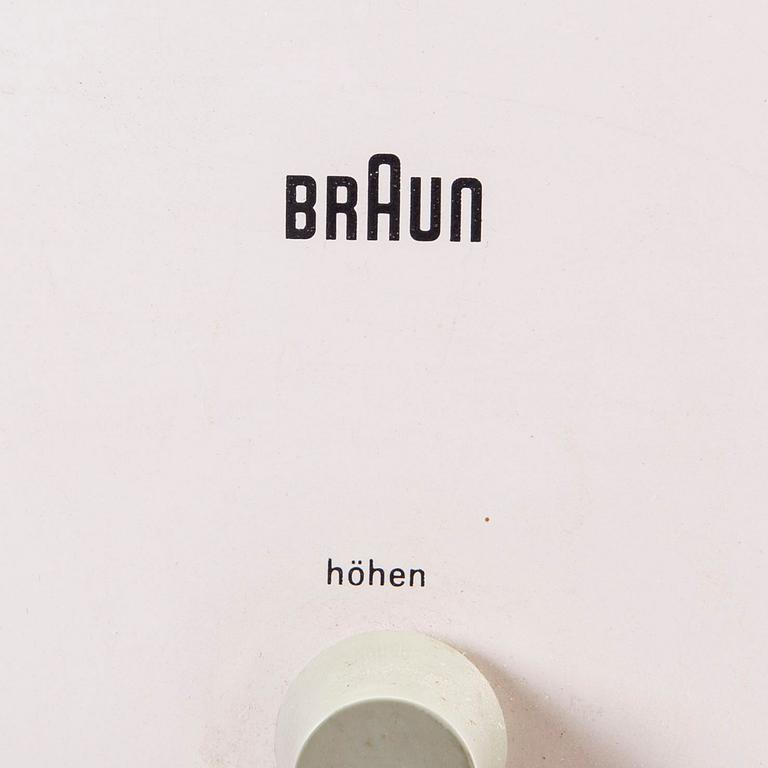 Dieter Rams radio, "RT 20" för Braun, modellen formgiven 1961.