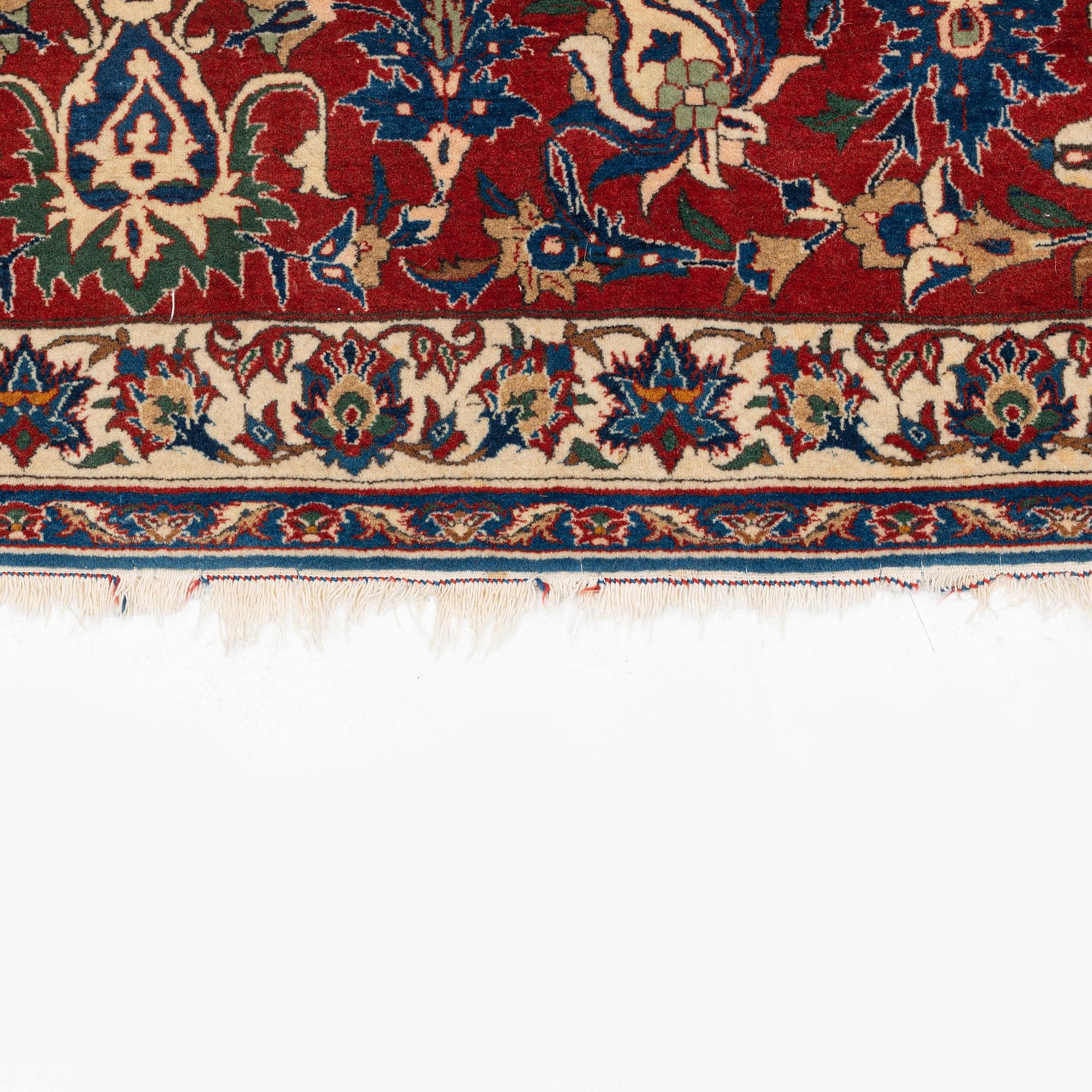 Matta, semiantik Isfahan, ca 352 x 256 cm.