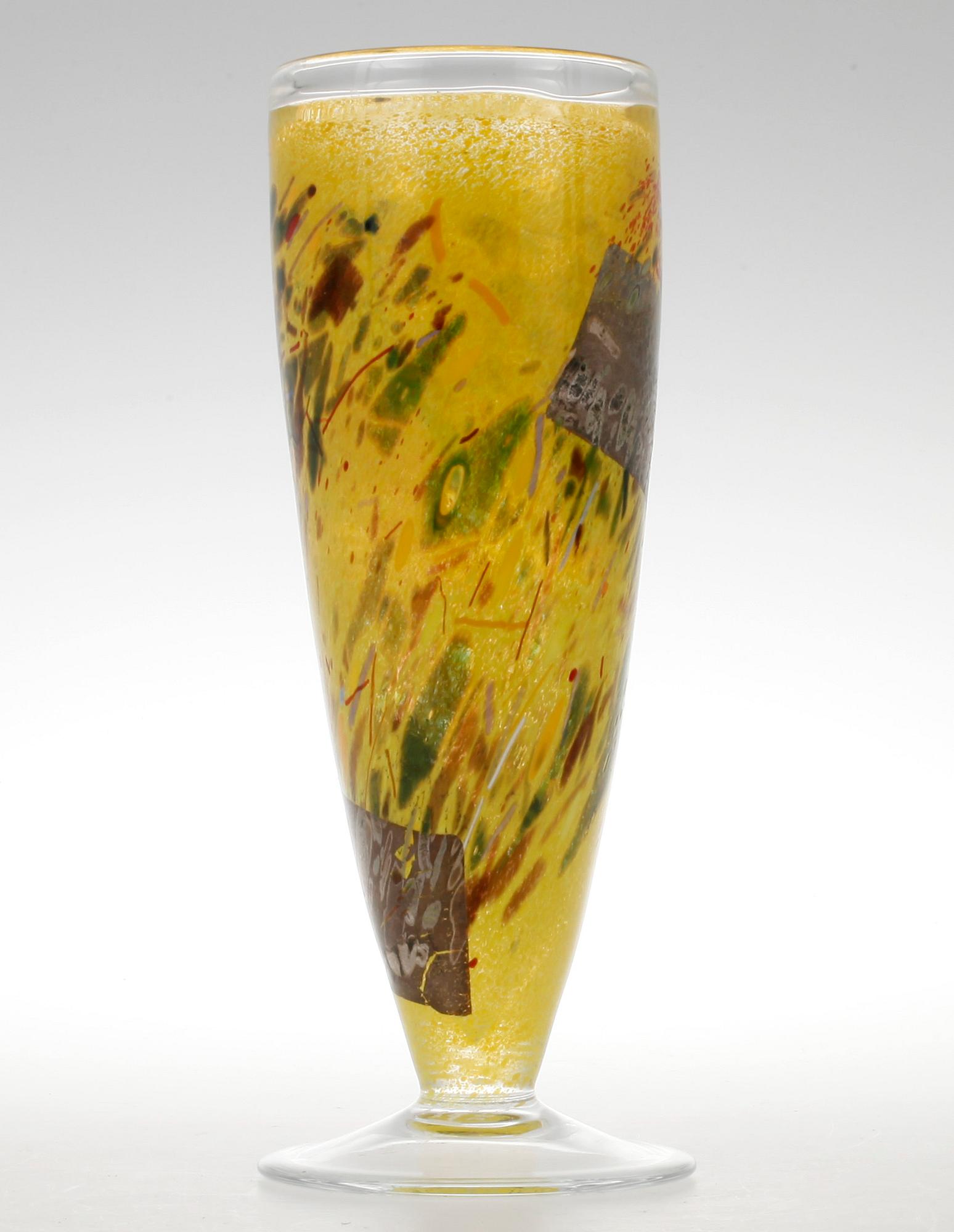 VAS, glas. Bertil Vallien. Kosta Boda.