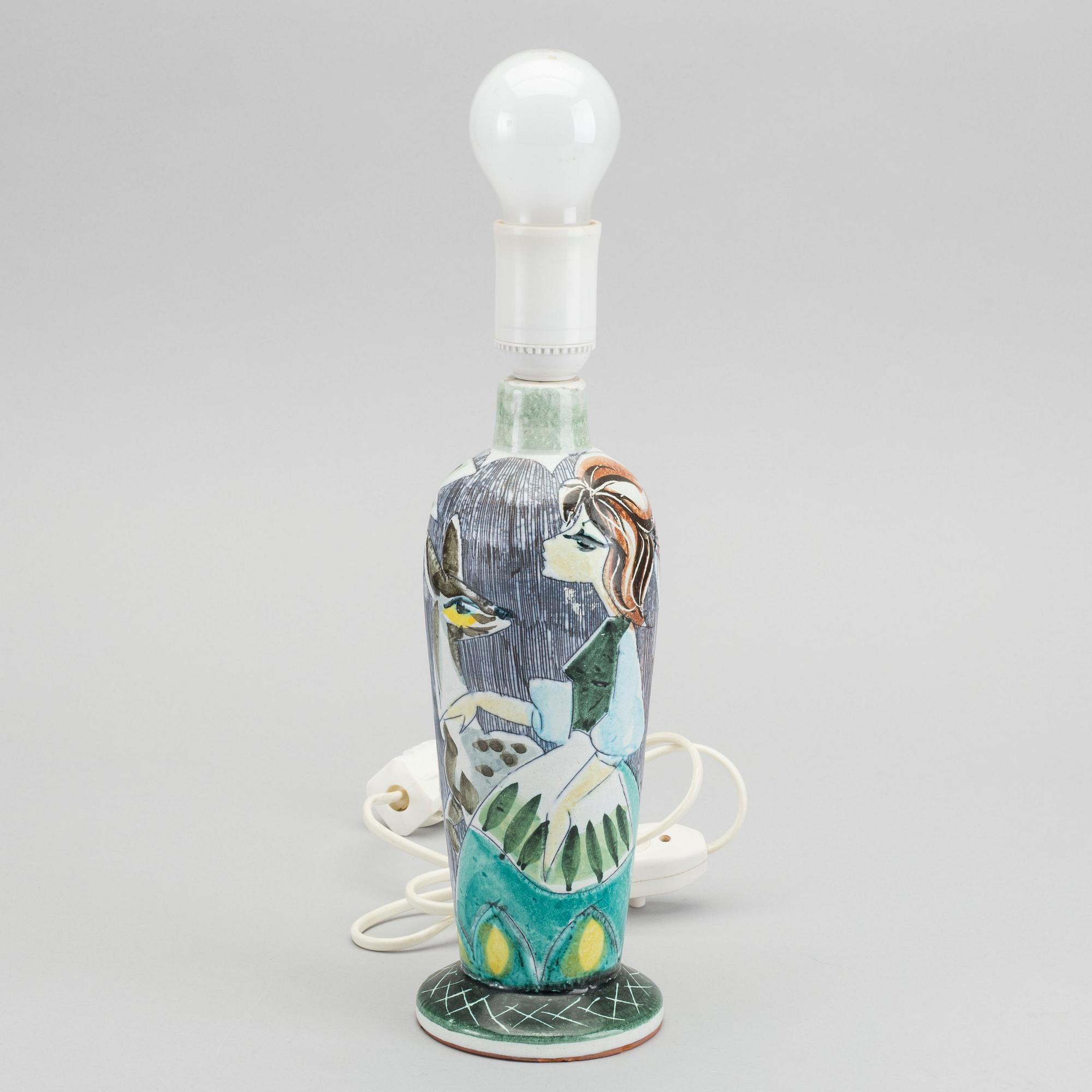 TILGMANS, keramik, 3 delar, 1900-talets mitt.