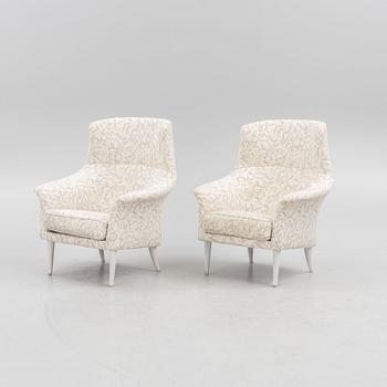 Kerstin Hörlin-Holmquist, armchairs, a pair, from the "Paradiset" series, Nordiska Kompaniet.