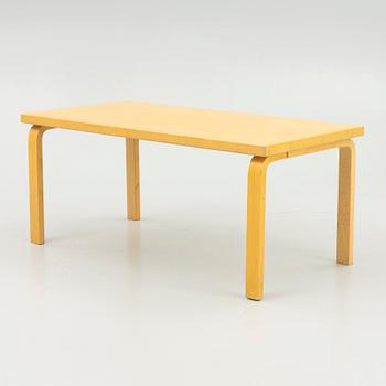 Alvar Aalto, table, Artek, second half of the 20th century.