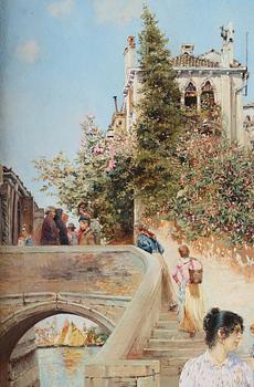 José Gallegos Y Arnosa, "La Aguadora, Venecia".