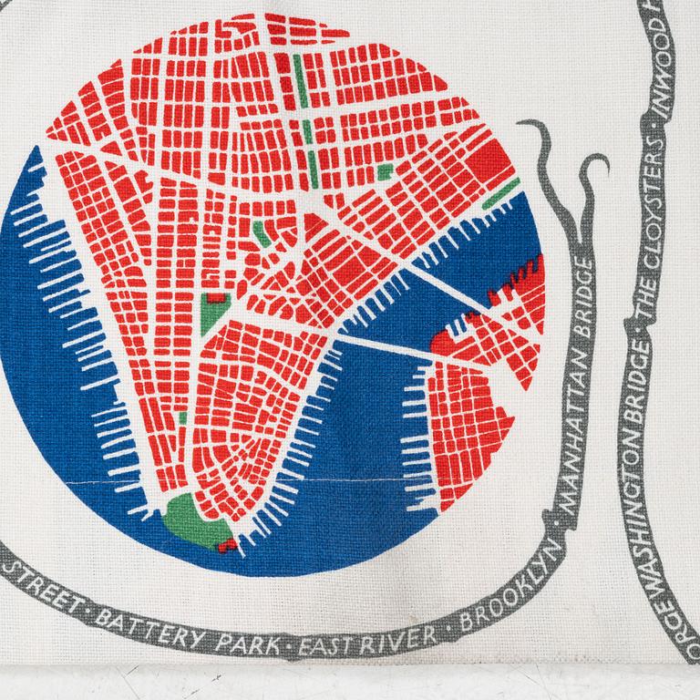 Josef Frank, gardiner, ett par, "Manhattan", Svenskt Tenn.