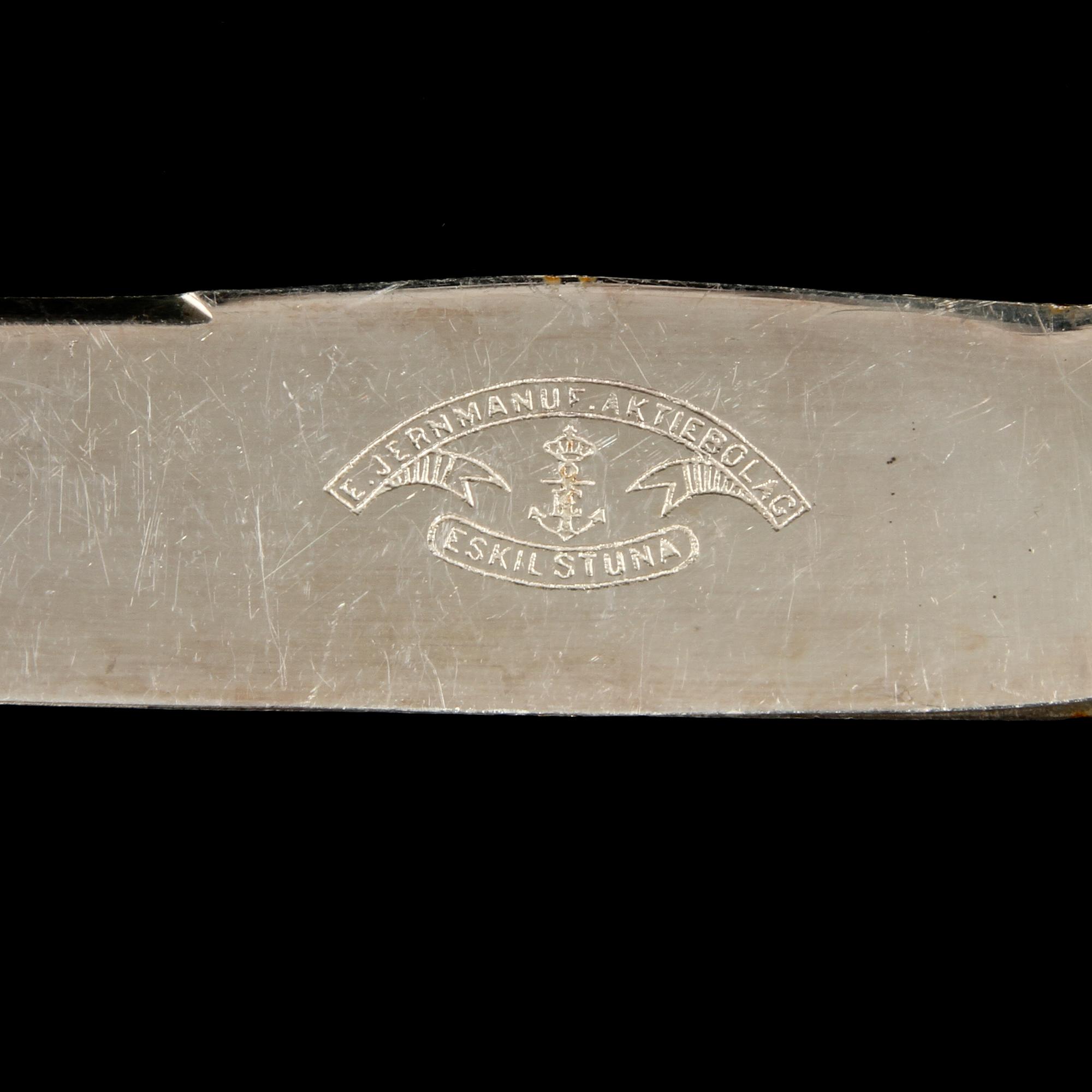 BESTICKUPPSÄTTNING, 238 delar, silver, mestadels C.G Hallberg, Stockholm, tidigt 1900-tal. Tot vikt ca 10375 g.