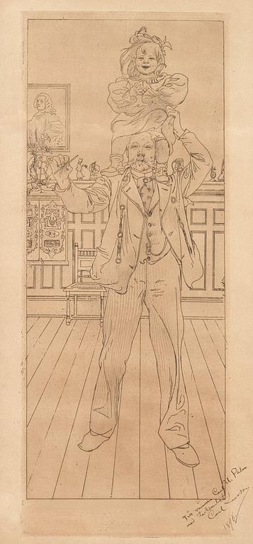 Carl Larsson, "Brita och jag".