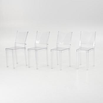 Philippe Starck, 8 st, "La Marie" Kartell, Italien, Modellen formgiven 1998.