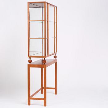 Josef Frank, a model 2077 showcase cabinet, Svenskt Tenn, Sweden, post 1985.