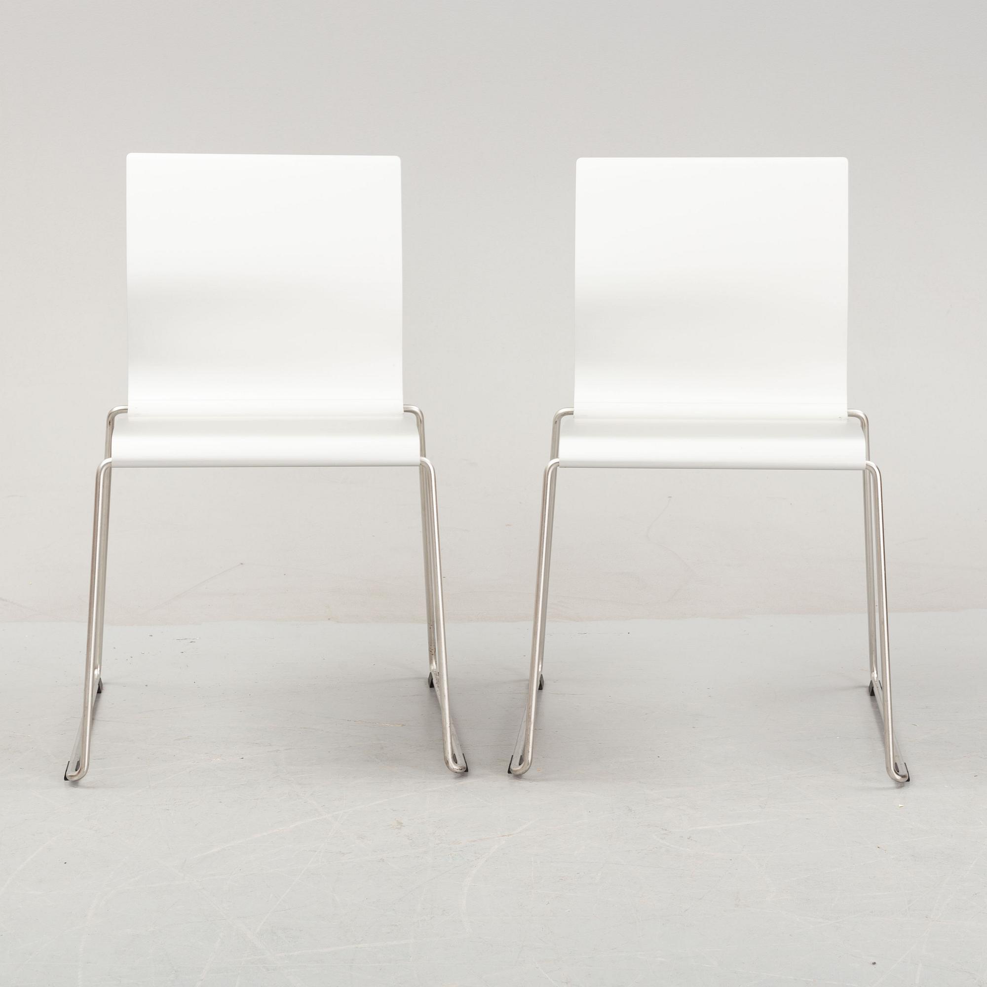 Stefan Borelius och Fredrik Mattsson, a set of eight "Sting 030" charis, Blå Station, the model designed 2003.