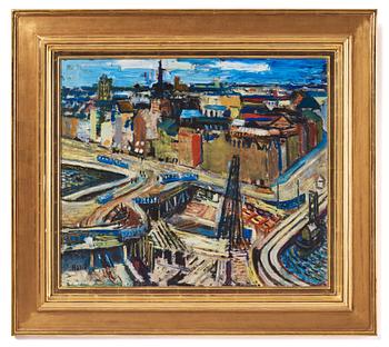 Reidar Aulie, "Slussen, Stockholm".